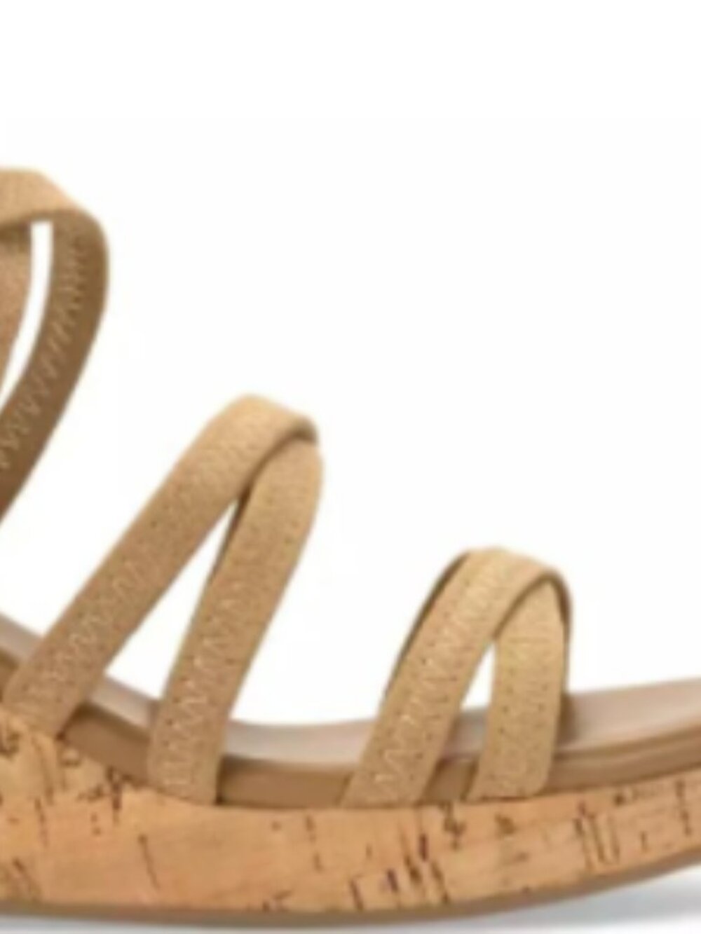 Style & Co. Light Brown Multi-Strap Slingback Sandals